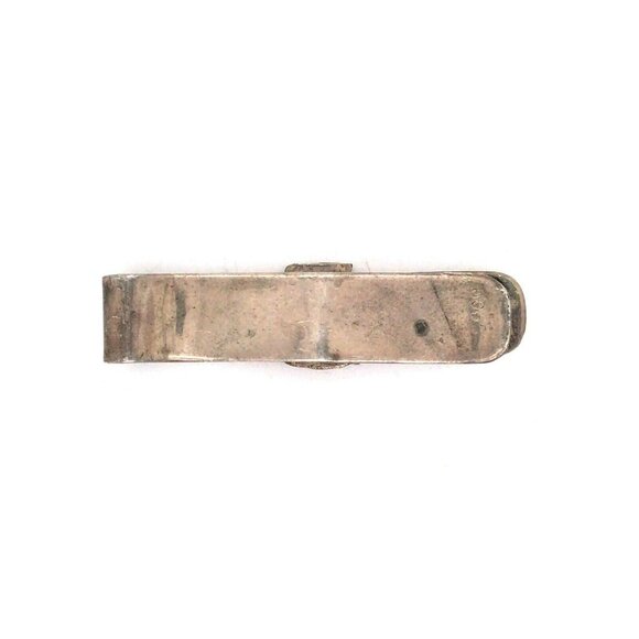 VTG Estate 900 Silver Tibetan God Money Clip or Tie Tac! Unique! 155 - Picture 2 of 5